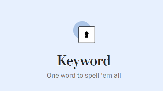 Keyword Game - Play Keyword Game On Dordle